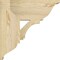 Ekena Millwork Imperial Traditional Rough Sawn Bracket, Douglas Fir, 6"W x 18"D x 18"H BKT06X18X18IMP01RDF - alternate 4